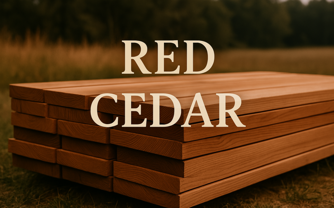We’re Now Offering Red Cedar!